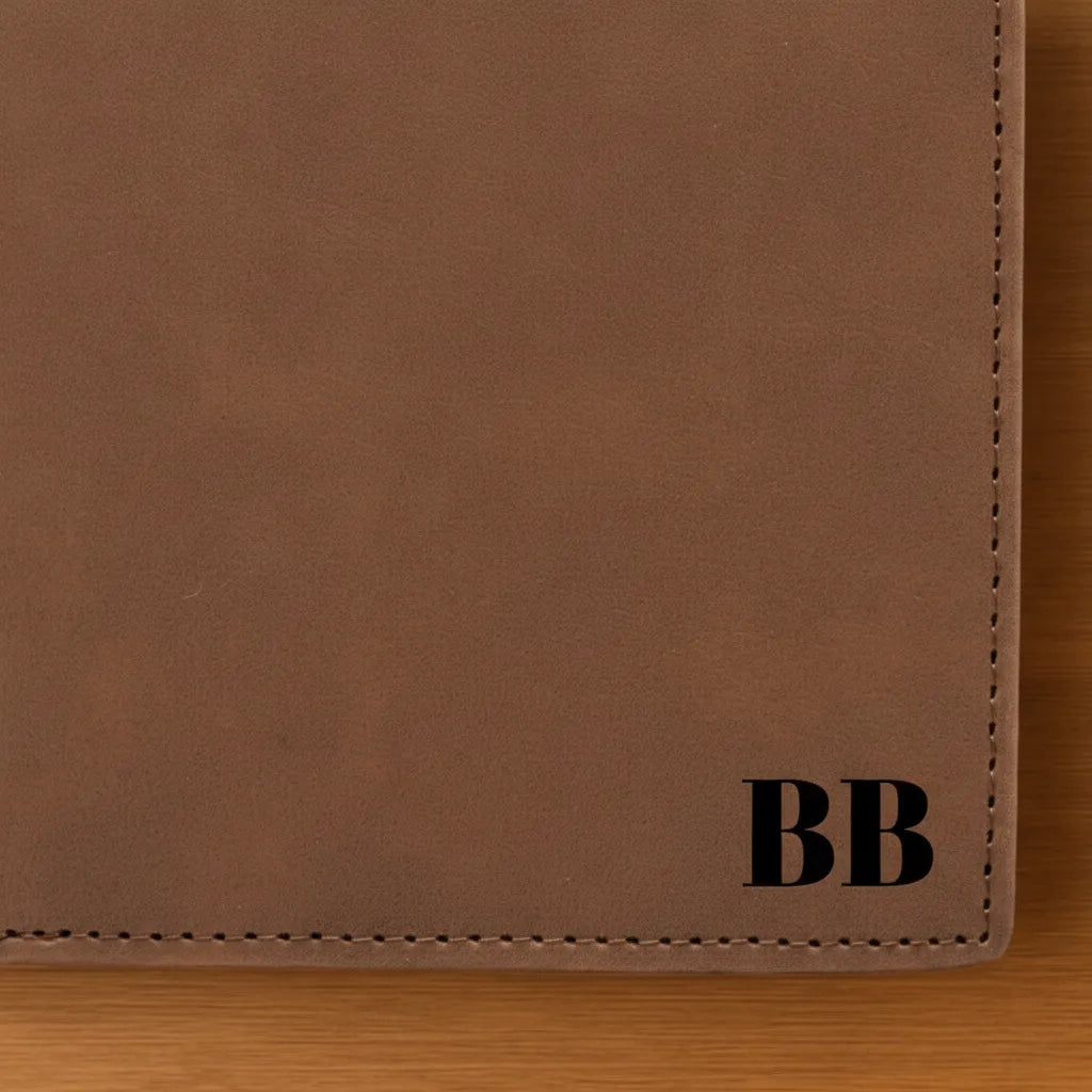Name Initials Bifold Wallet