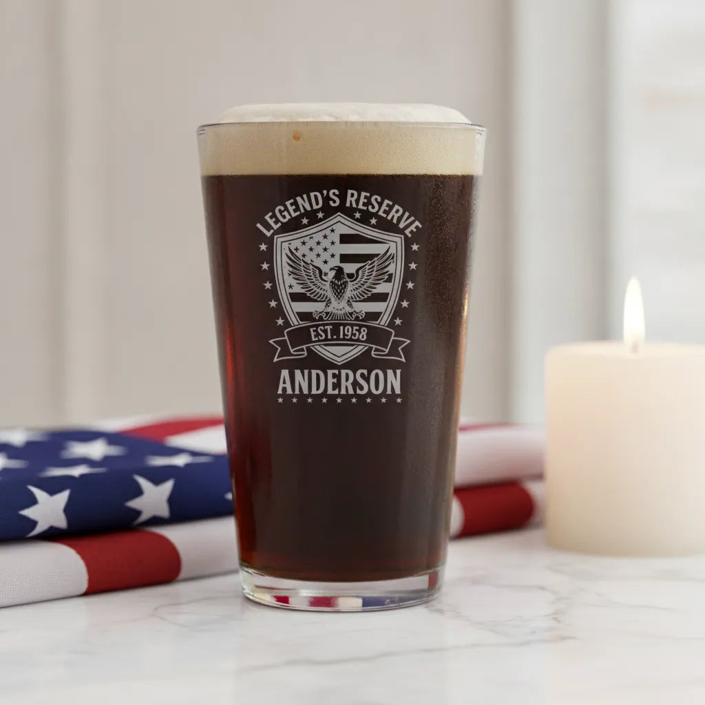Legend's Reserve Personalized Pint Glass