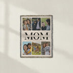 Heirloom Photo Collage Woven Blanket (Portrait) for MOM