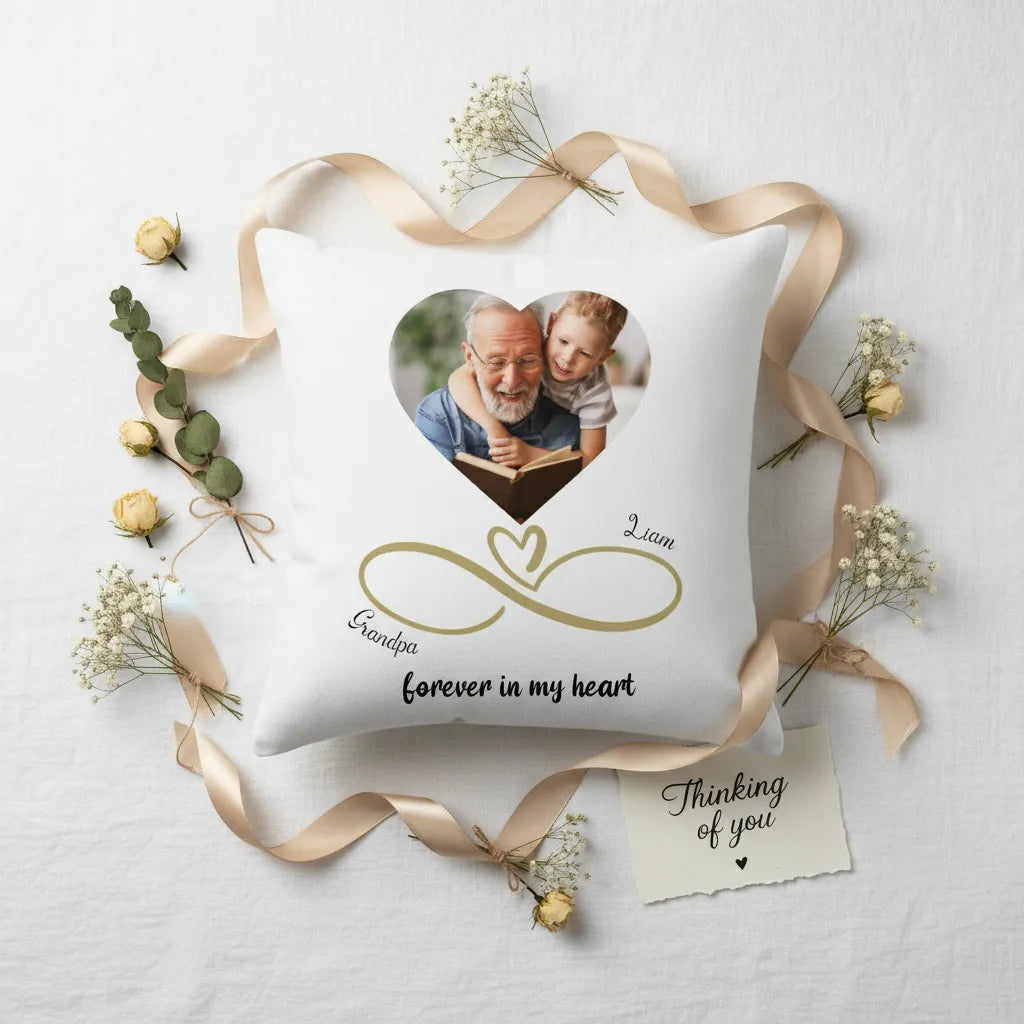 Square Pillow grandpa gift