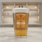 Par-fect Grandpa Golf Pint Glass