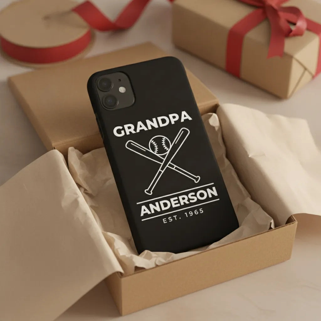 Grandpa Baseball Phone Case