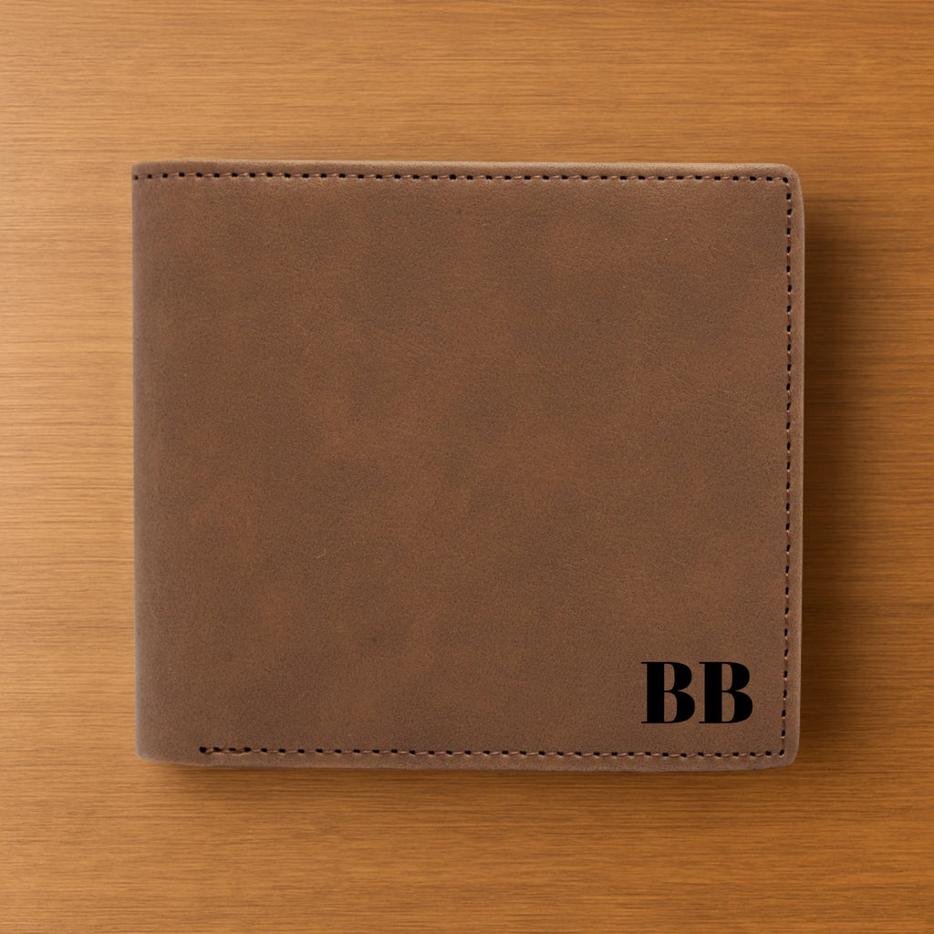 Name Initials Bifold Wallet