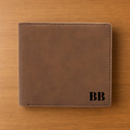 Name Initials Bifold Wallet