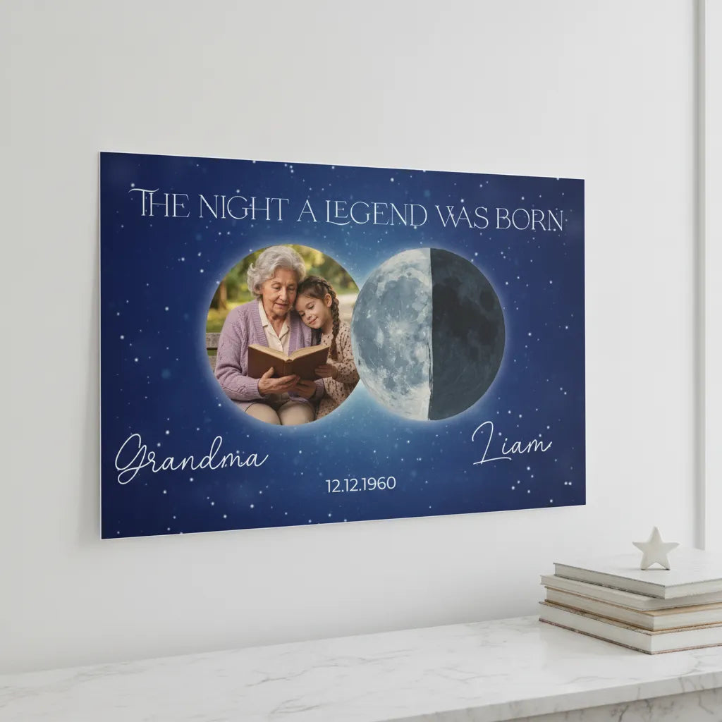 The Night a Legend Was Born - Grandma Canvas
