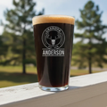Personalized Hunting Grandpa Pint Glass