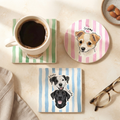 Custom Pet Portrait Ceramic Coaster