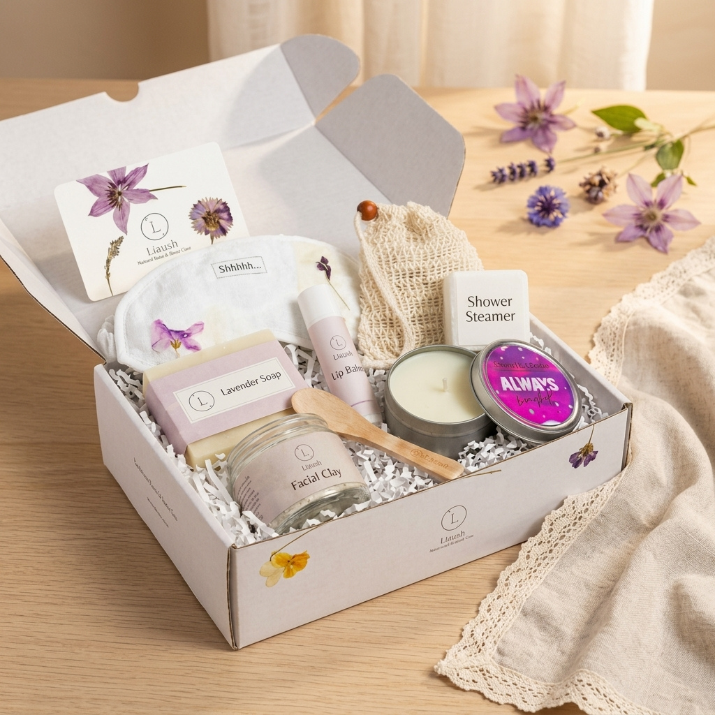 Lavender Self-Care Gift Box for Her