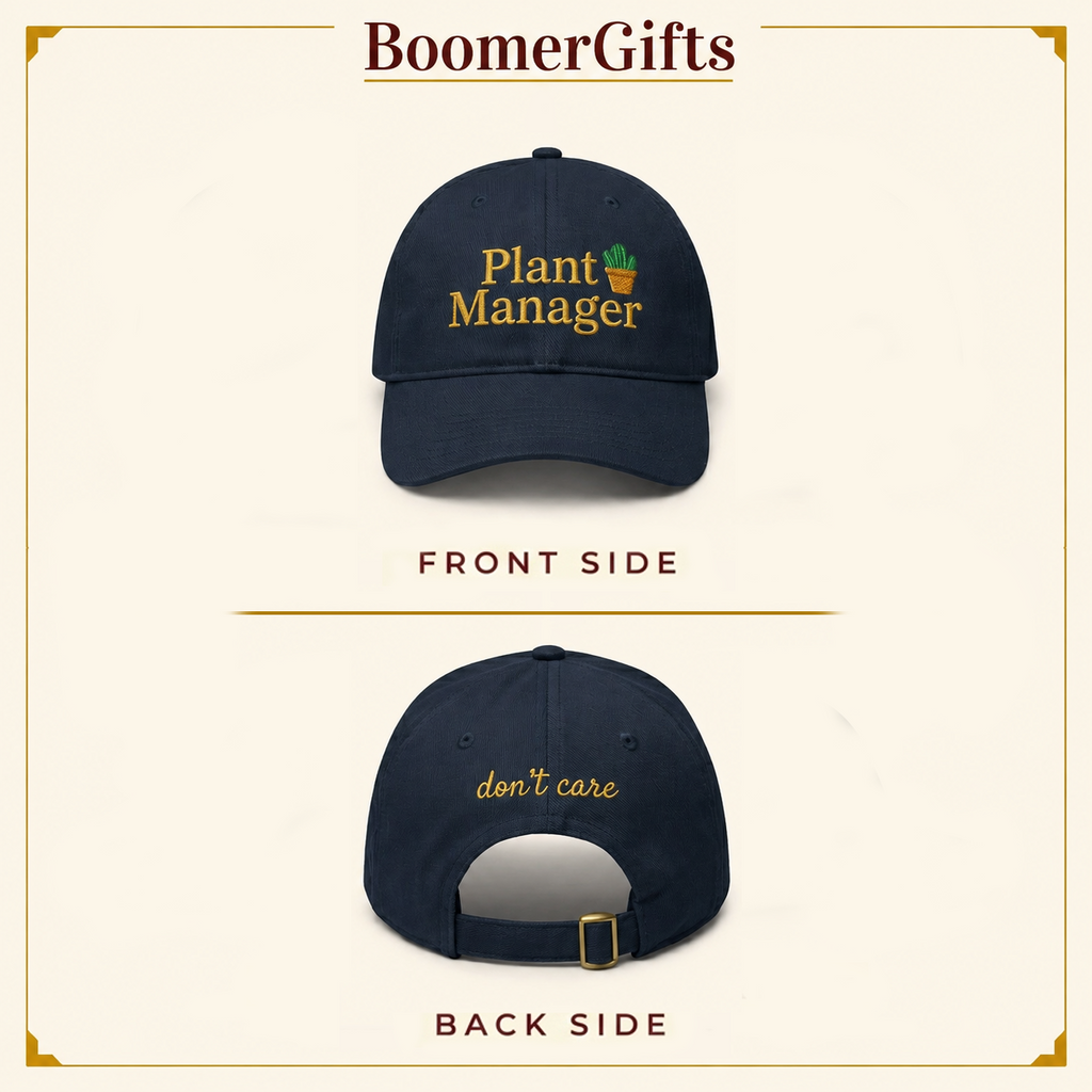 Plant Manager Embroidered Hat