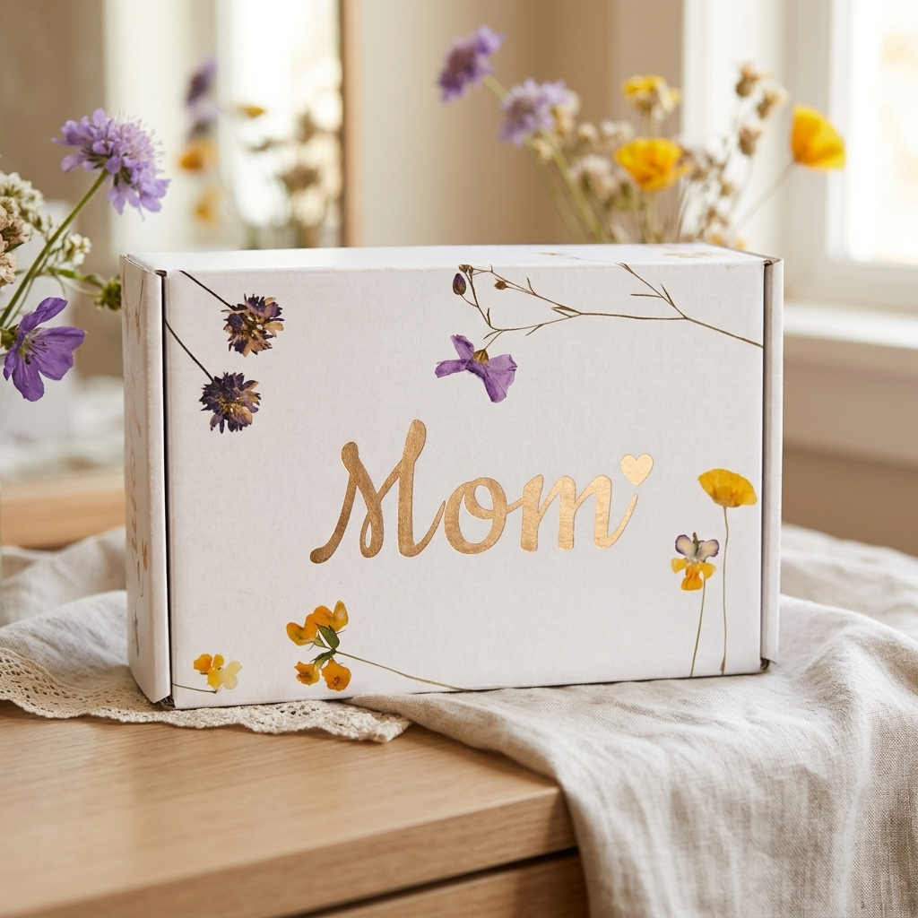 Natural Lavender Spa Gift Box for Her
