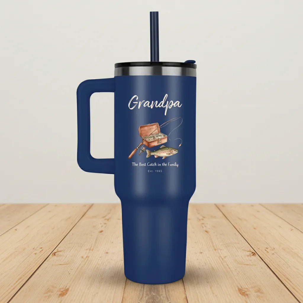 Pinnacle 40oz Tumbler The Best Catch in the Family
