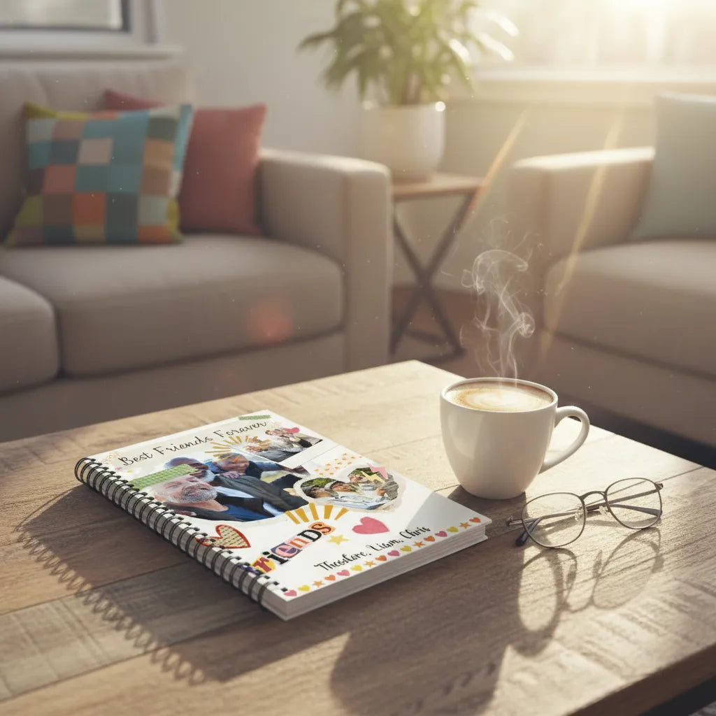Spiral Notebook Friends
