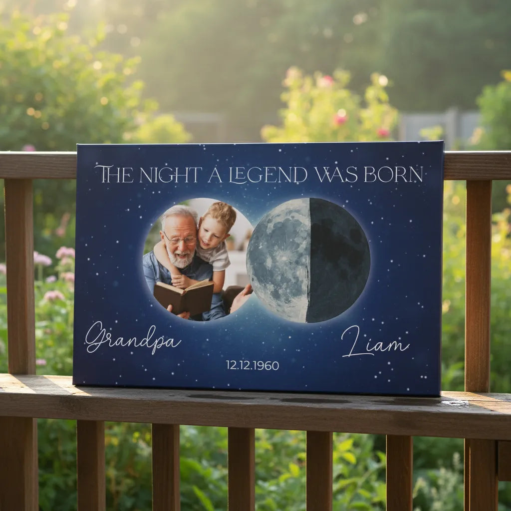 The night a legend was born Canvas
