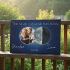 The night a legend was born Canvas