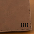 Name Initials Bifold Wallet