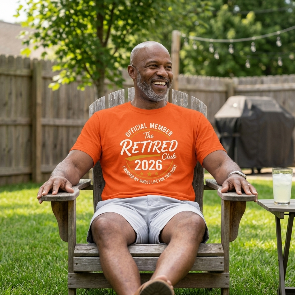Retired Club T-Shirt with Custom Year