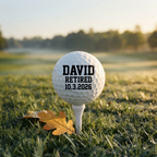 Personalized Retirement Golf Balls