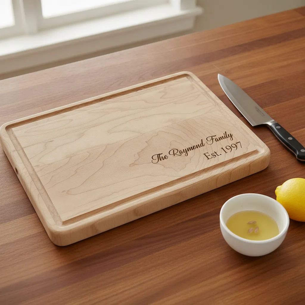Personalized Family Surname Cutting Board