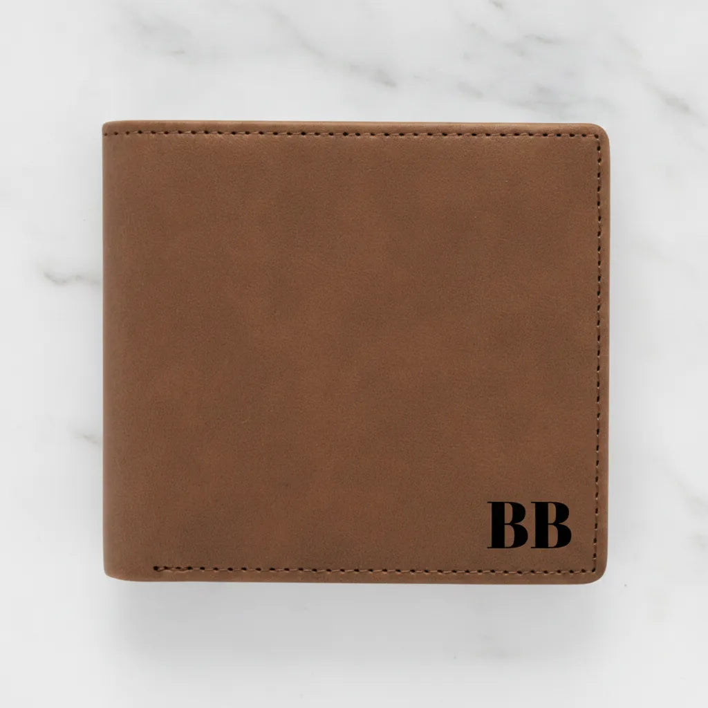 Name Initials Bifold Wallet