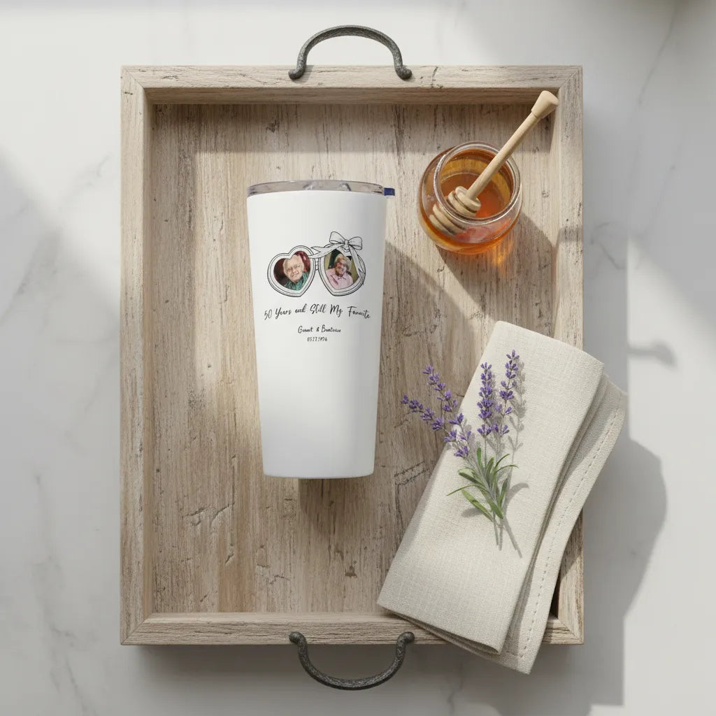 Tumbler 20oz Heart Locket