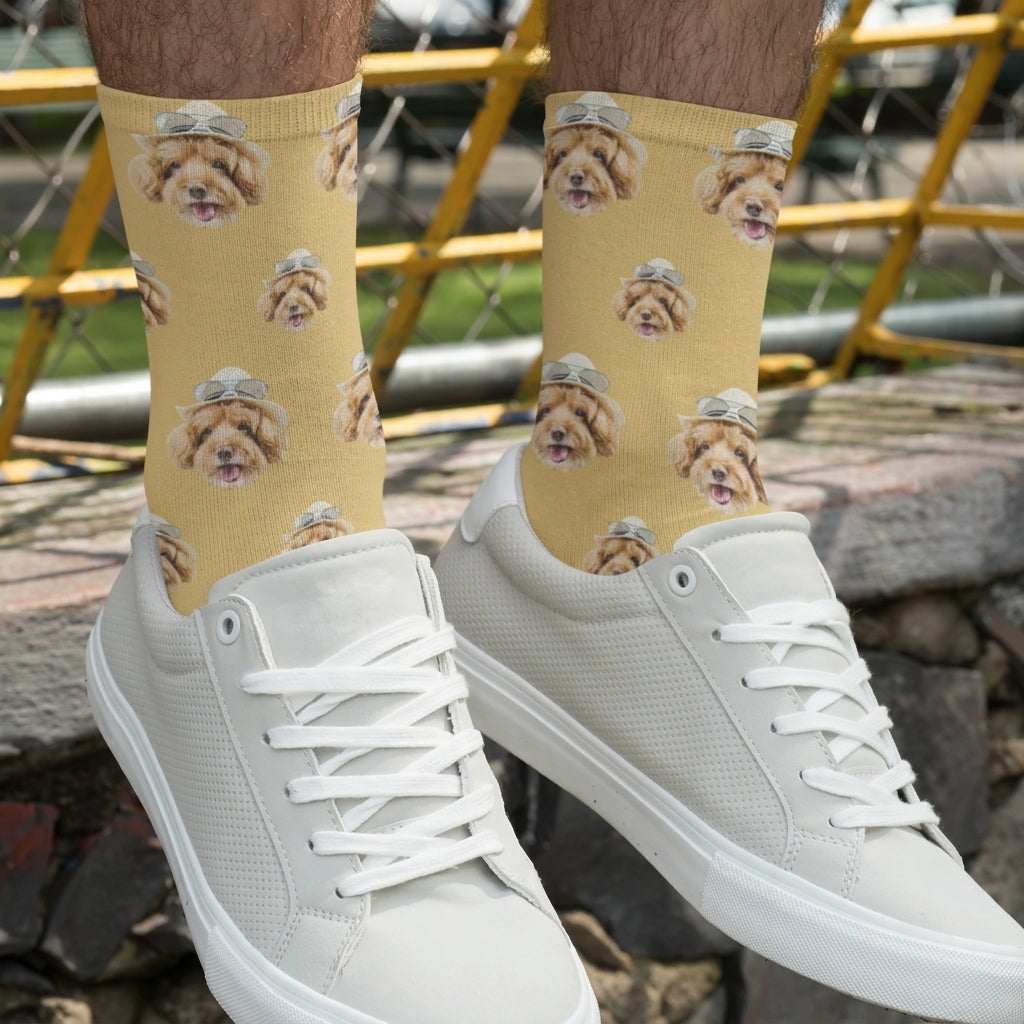 Custom Pet Face Socks