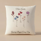 Square Pillow Gradma's Garden