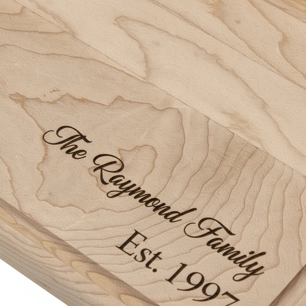 Personalized Family Surname Cutting Board
