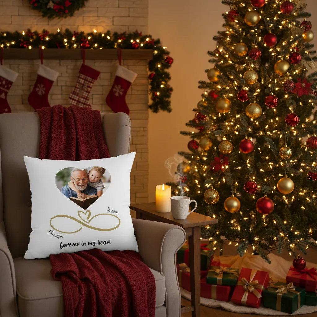Square Pillow grandpa gift