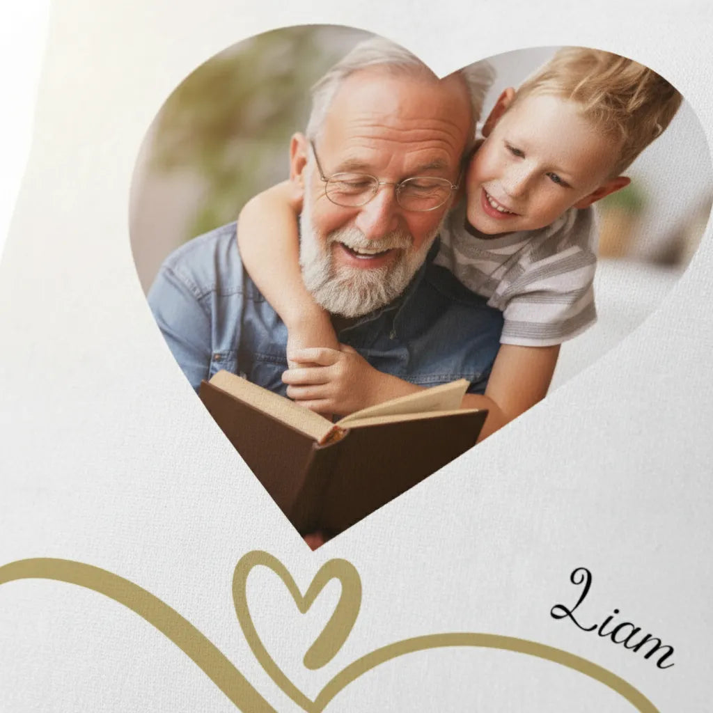 Square Pillow grandpa gift