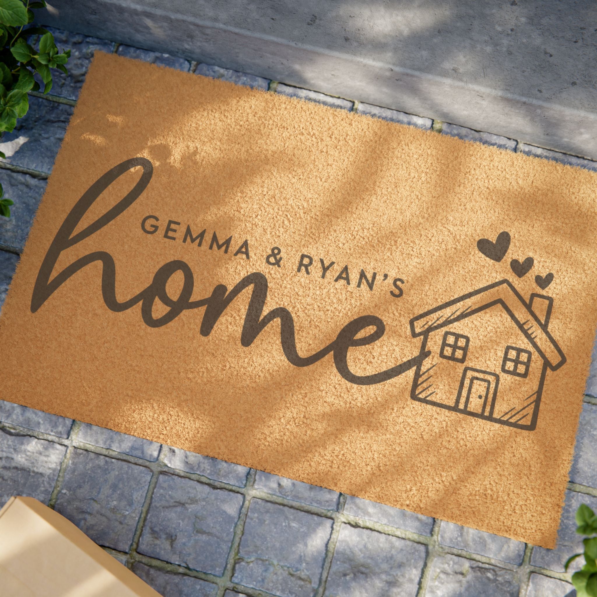 Personalized Couples Doormat