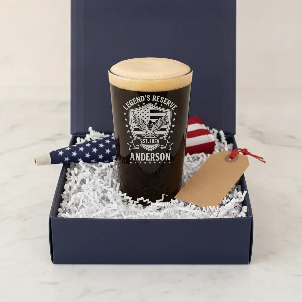 Legend's Reserve Personalized Pint Glass