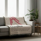 Heirloom Photo Woven Blanket (Grandma)