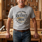 Retired Club T-Shirt with Custom Year