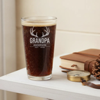 Antlers Grandpa Pint Glass