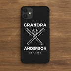 Grandpa Baseball Phone Case