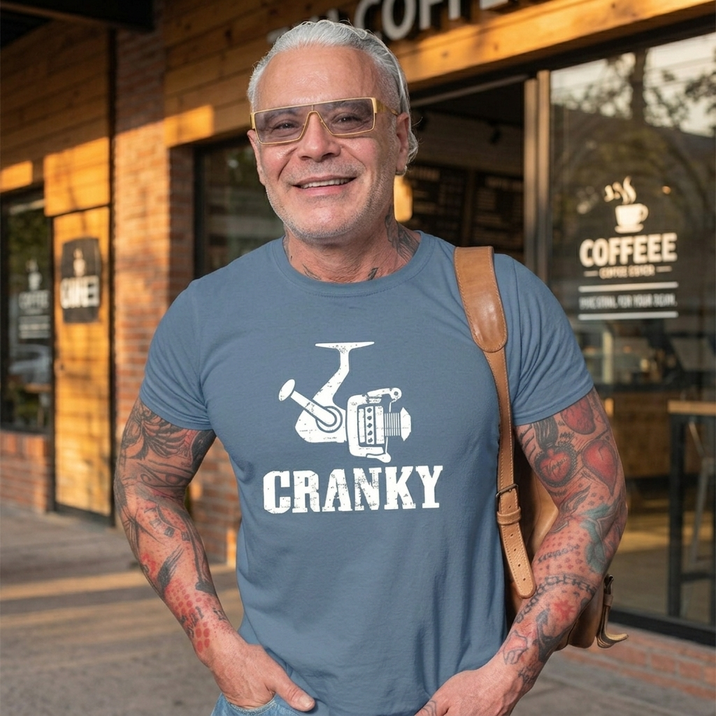 Cranky Fishing Reel Shirt