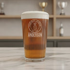 Fairway Legend Personalized Pint Glass