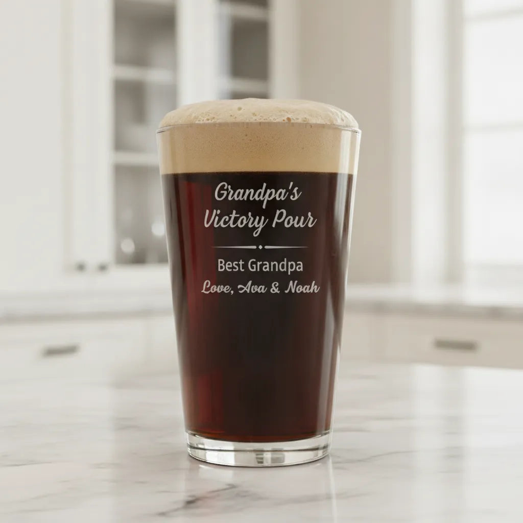 19th Hole Legend Personalized Golf Pint Glass