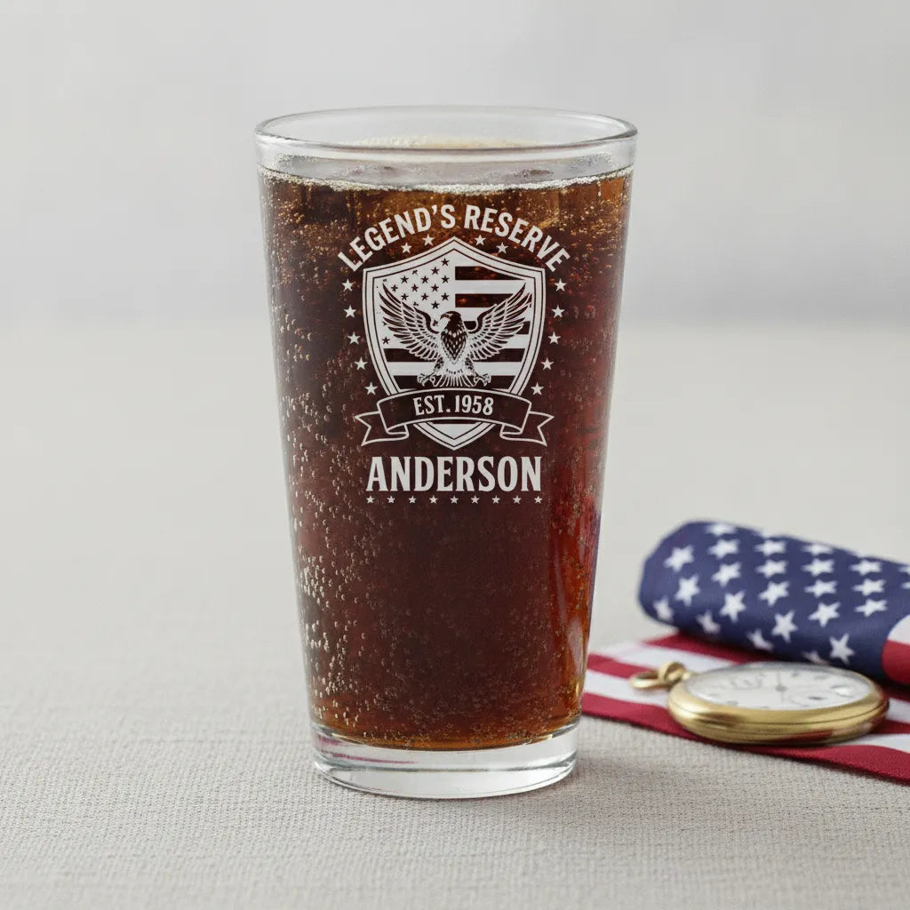 Legend's Reserve Personalized Pint Glass