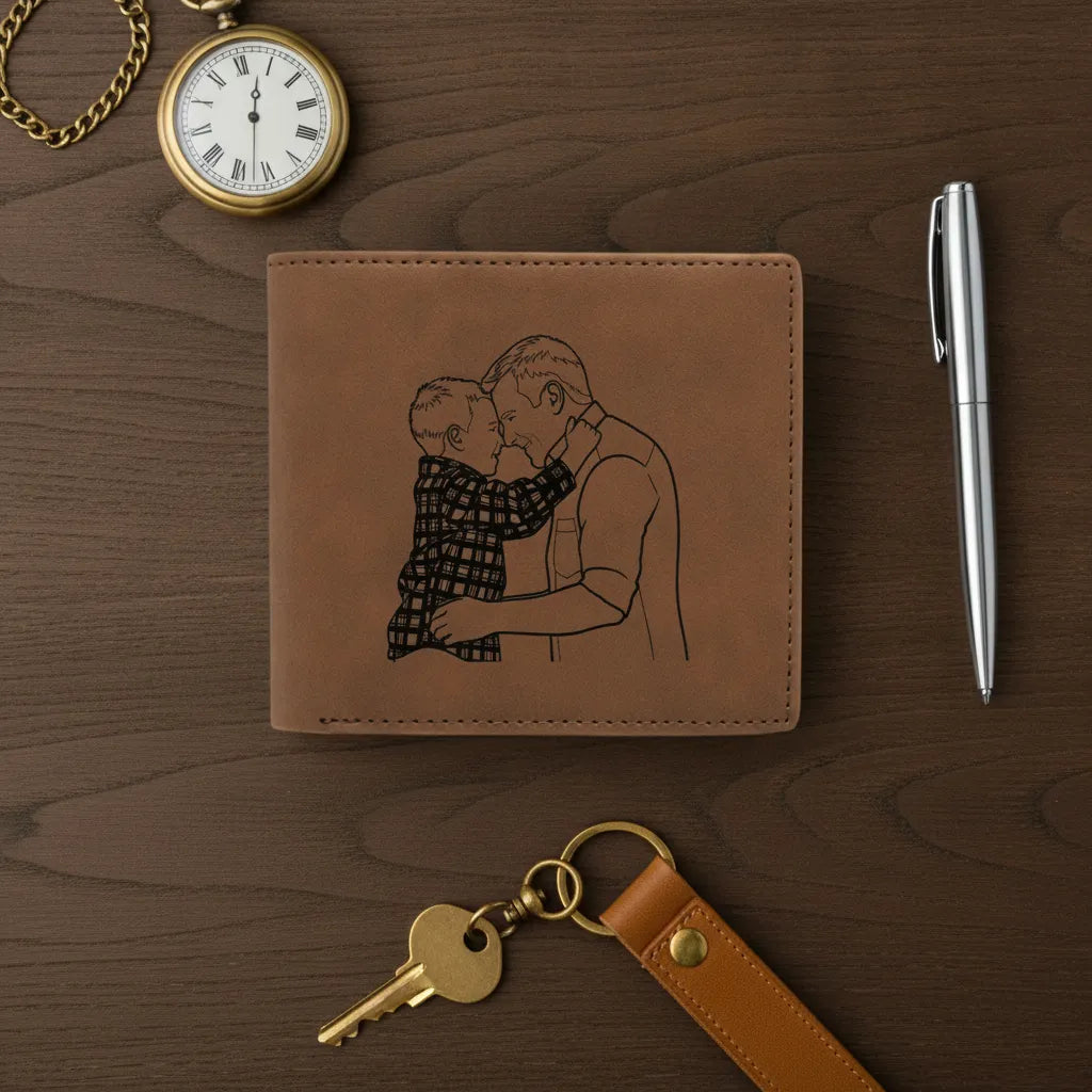 Father & Son Bifold Wallet
