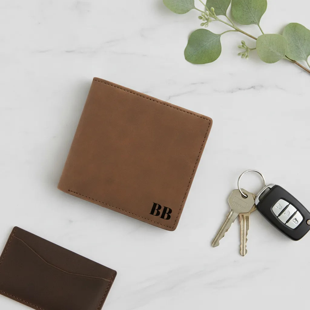 Name Initials Bifold Wallet