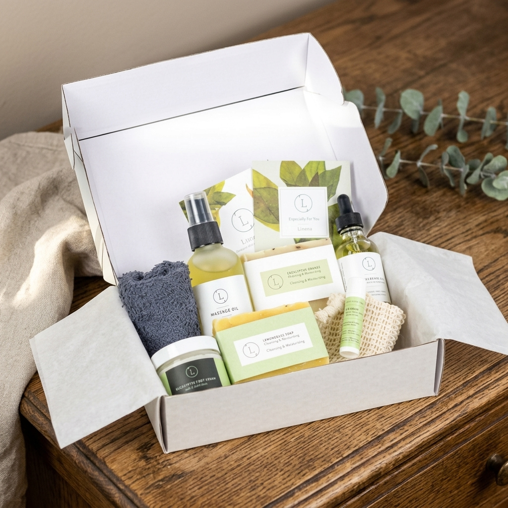 Natural Eucalyptus Grooming Gift Set for Him