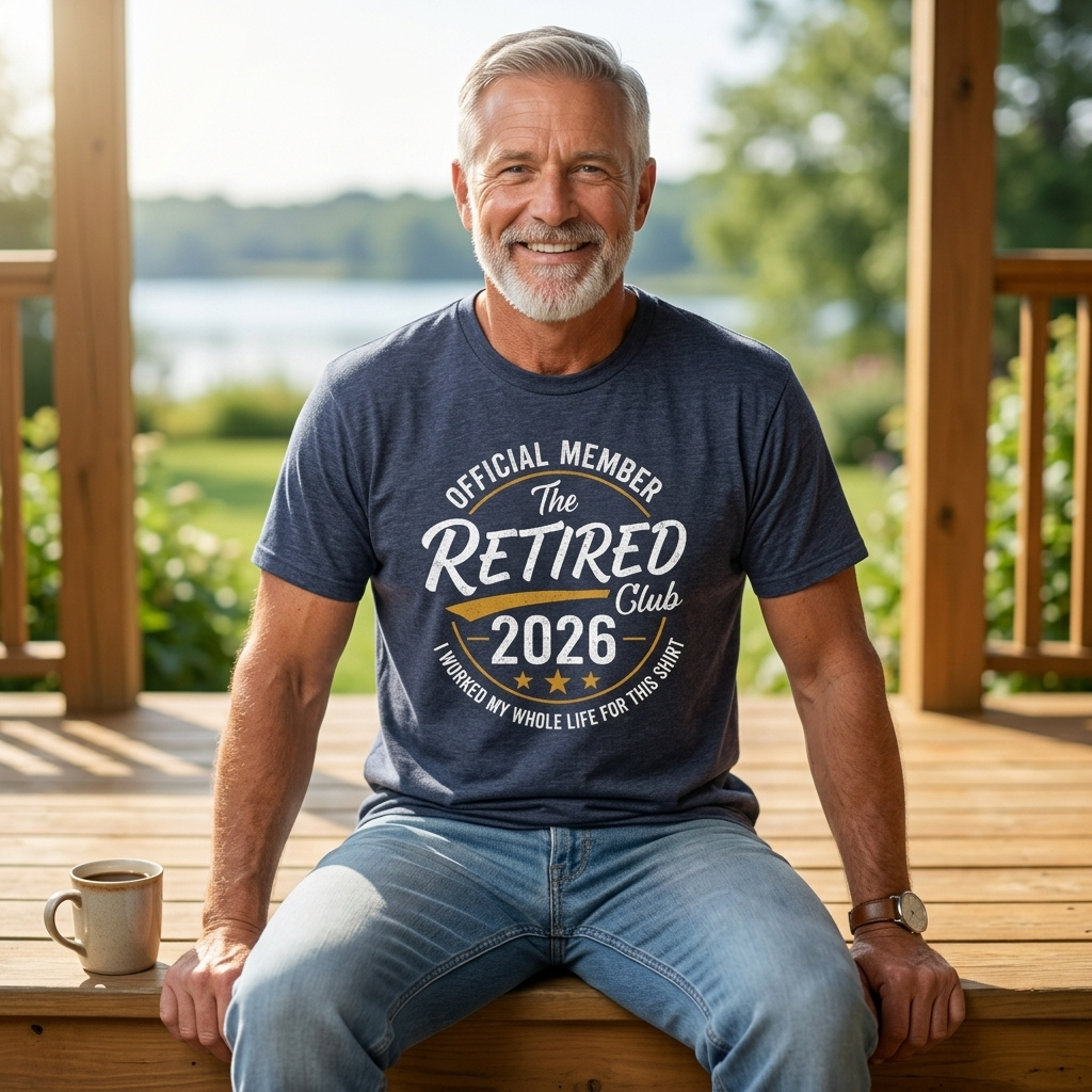 Retired Club T-Shirt with Custom Year