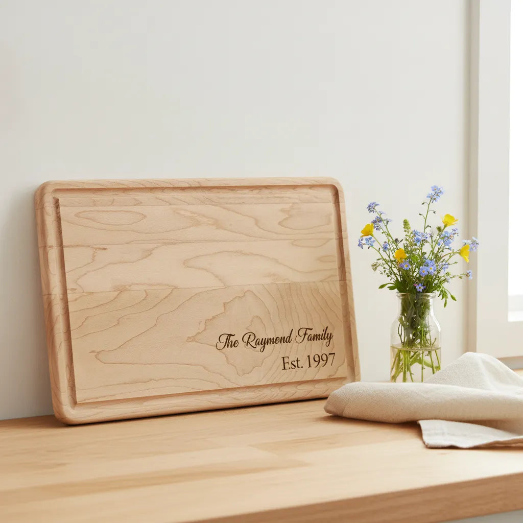 Personalized Family Surname Cutting Board