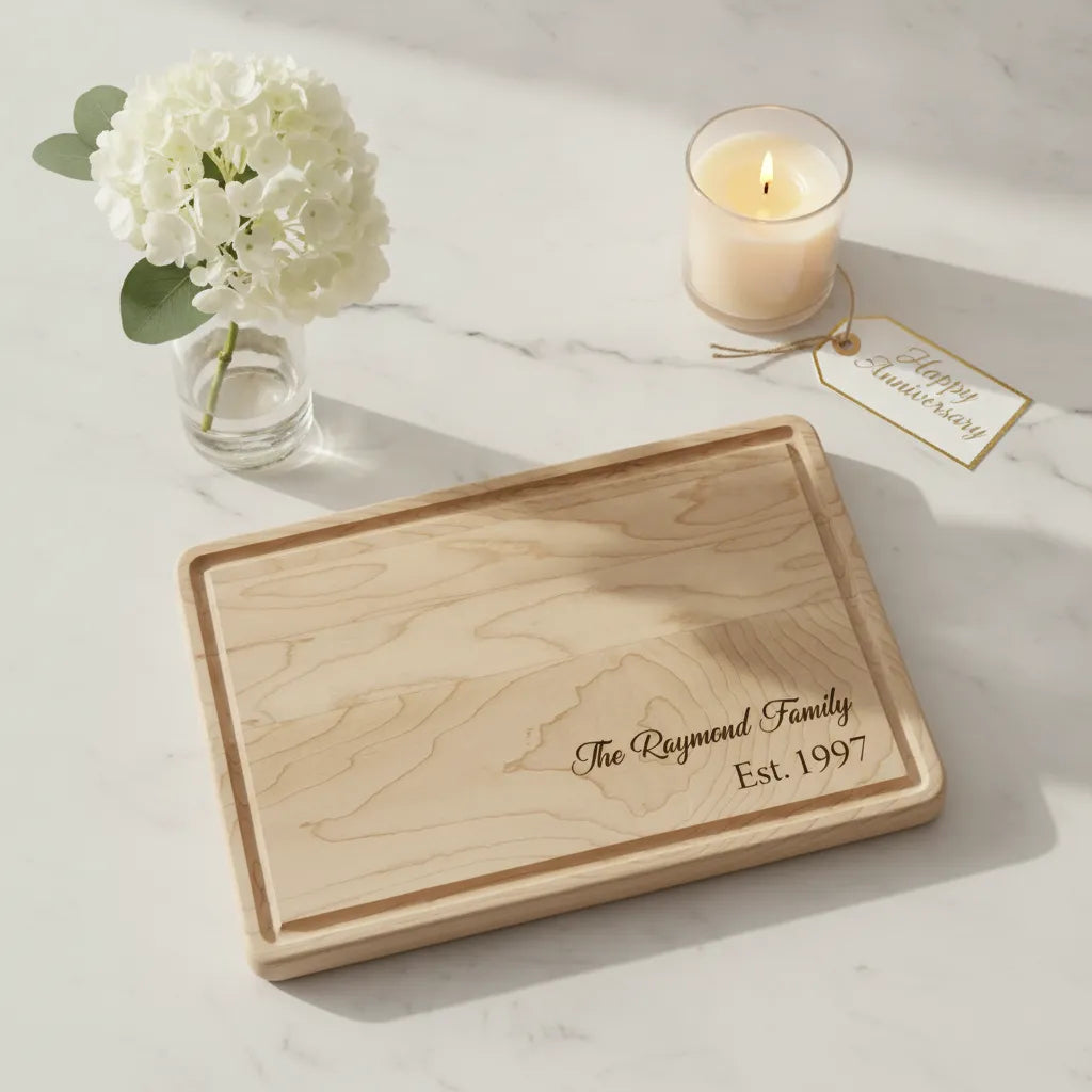 Personalized Family Surname Cutting Board