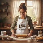 Adult Apron (AOP) Made with Love