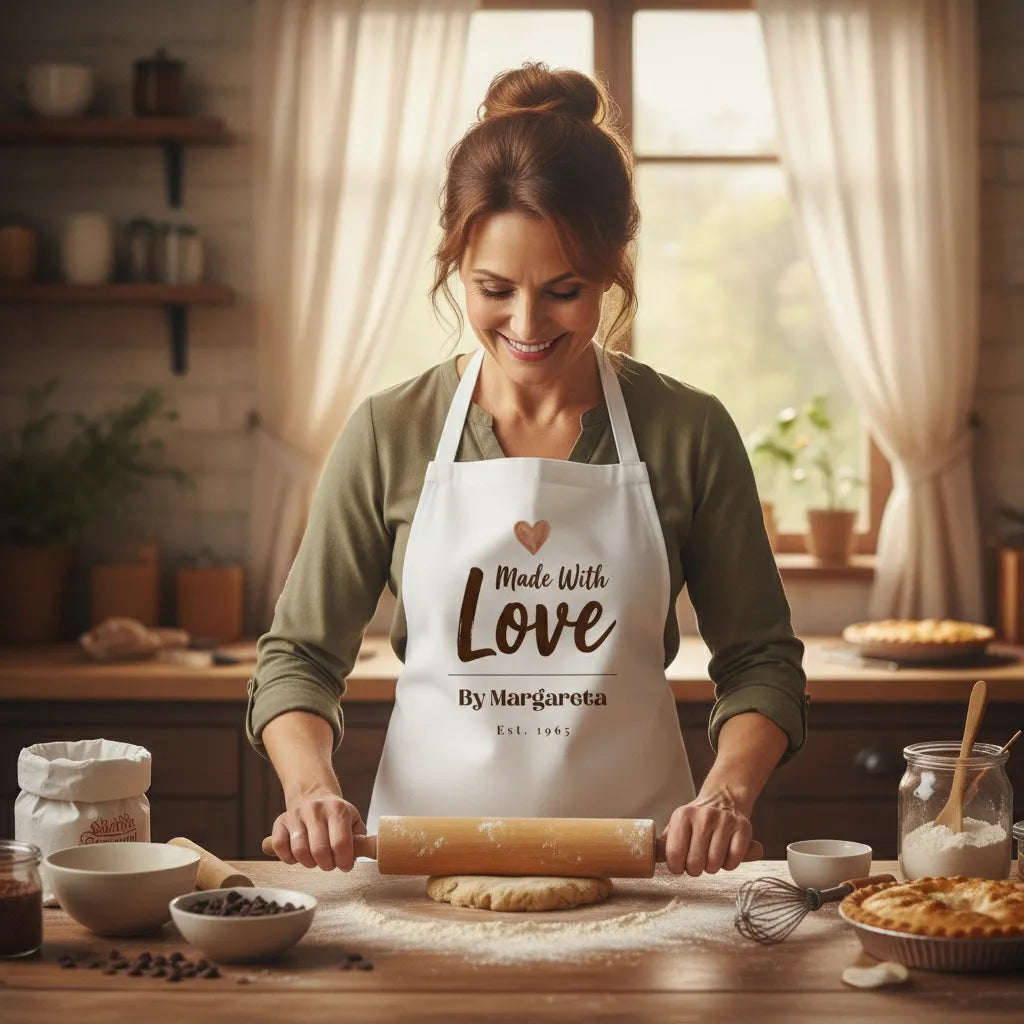 Adult Apron (AOP) Made with Love