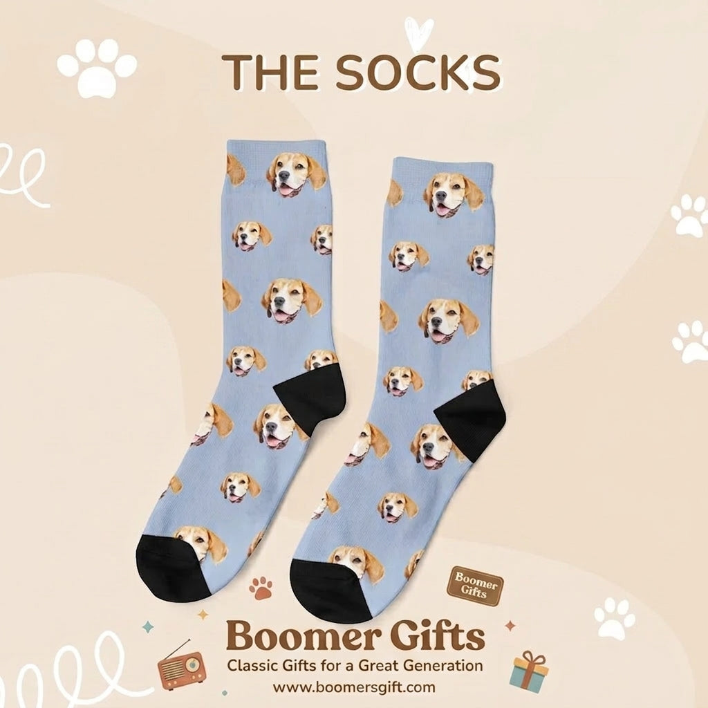 Custom Pet Face Socks