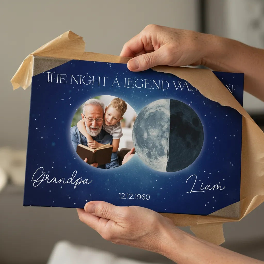 The night a legend was born Canvas