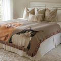 Custom Pet Portrait Blanket